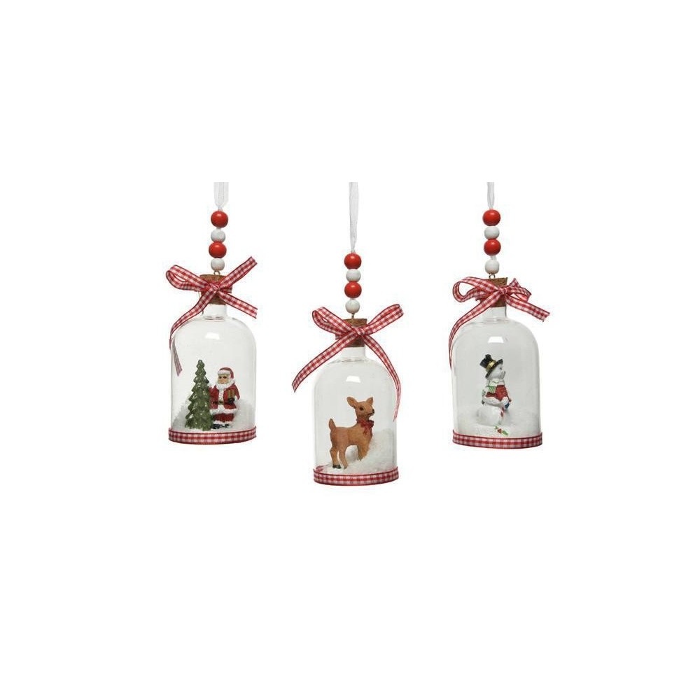 CAMPANA IN VETRO CON FIGURE AS